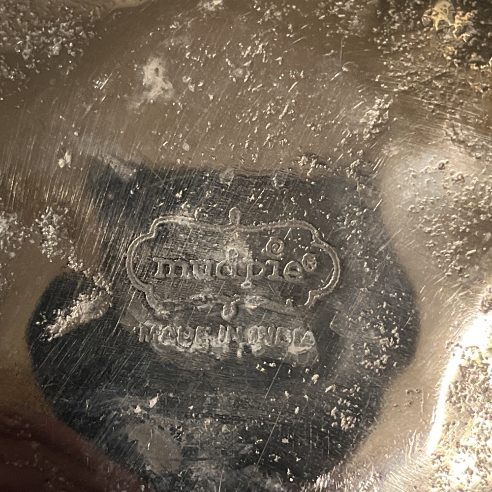 Mud Pie sand dollar design  Decorative trinket Bowl‎ - Picture 5 of 5